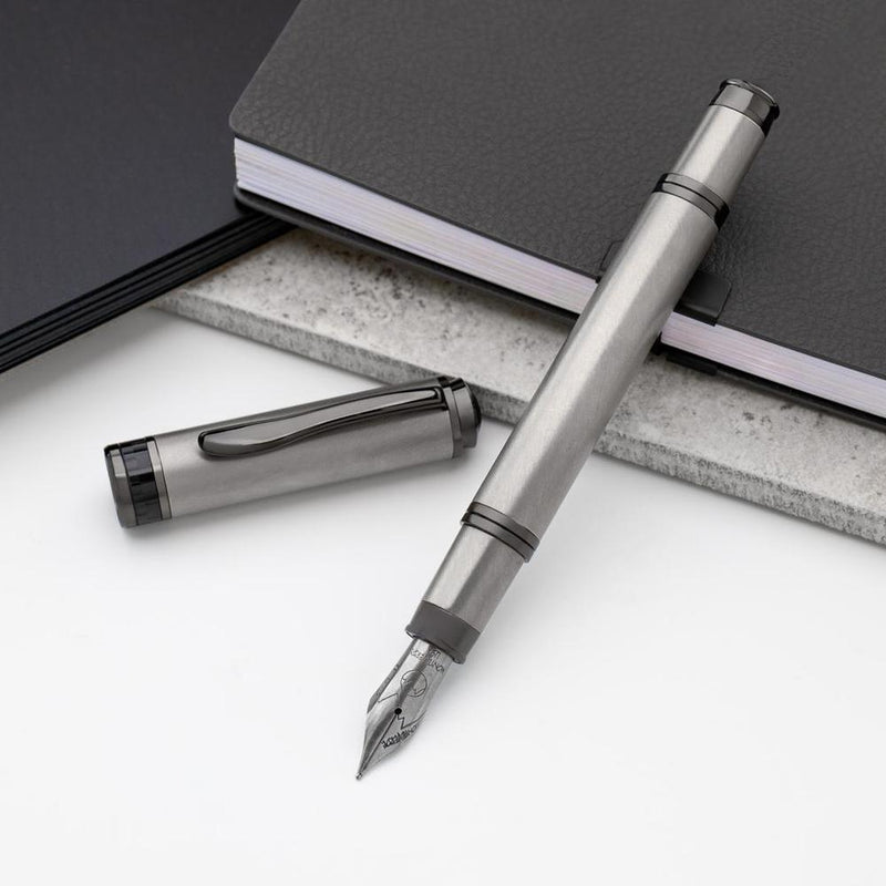 Monteverde Fountain Pen - Innova Ti (Titanium) - Numbered Edition (2025)