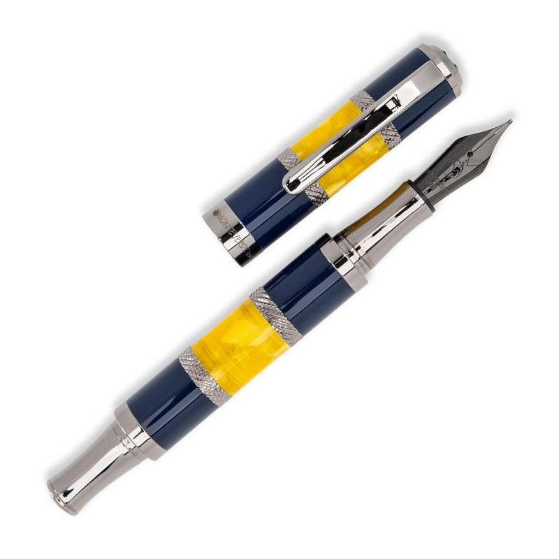 Monteverde Fountain Pen - Regatta Sport - Blue / Yellow