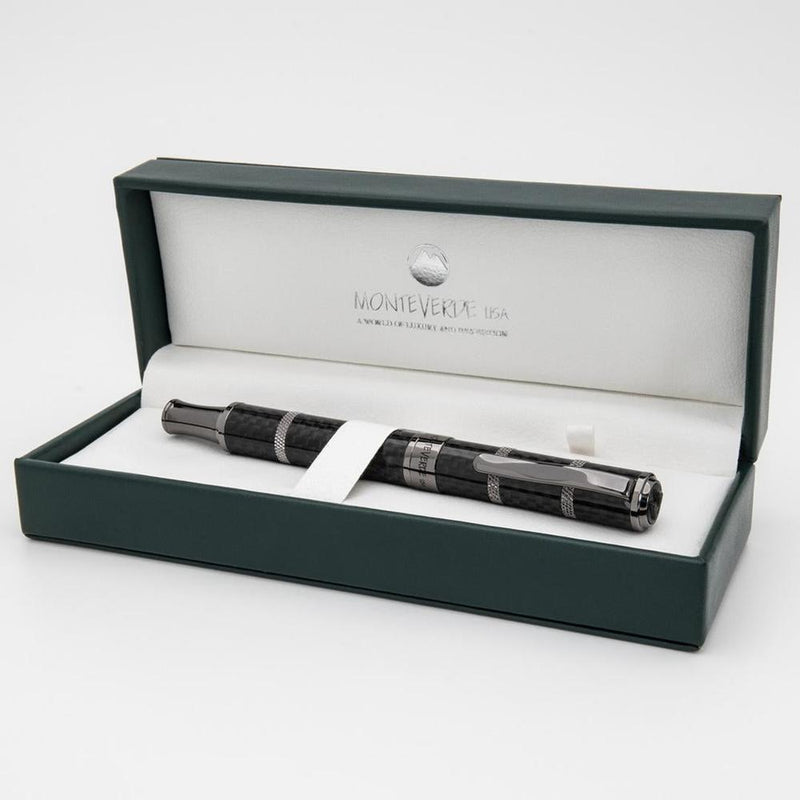 Monteverde Fountain Pen - Regatta Sport - Full Carbon Black