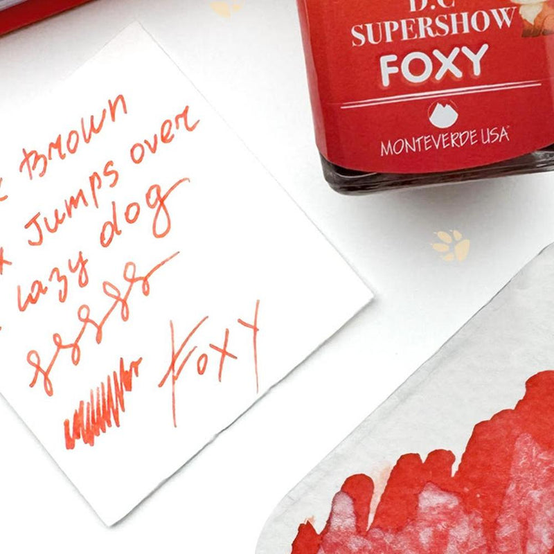 Monteverde Ink Bottle (30ml) - D.C. Supershow Ink - Foxy - Special Edition (2025)