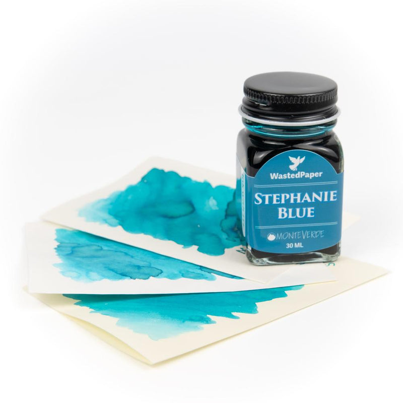 Monteverde × @wastedpaper Stephanie Blue (30ml)