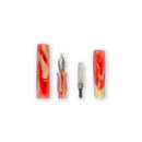 Myers Pen Co  MMP Crustless Strawberry Cheesecake Fountain Pen - Pen Disassembled | EndlessPens