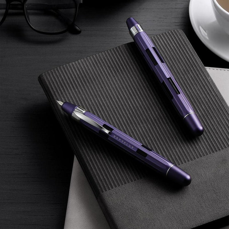 Nahvalur Fountain Pen - Eclipse Hepatizon & Cobalt - Special Edition (2025)