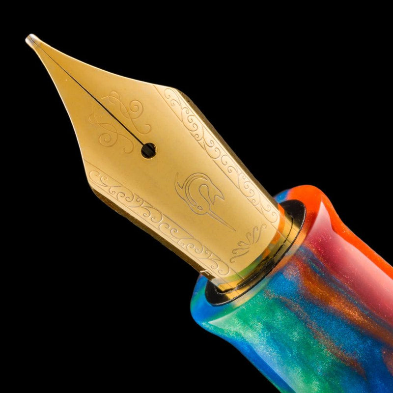 Nahvalur Fountain Pen - Nautilus - Macaw - Special Edition - Endless Exclusive (2023)