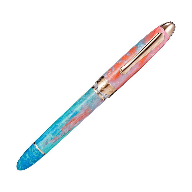 Nahvalur (Narwhal) Horizon Dawn Fountain Pen - With Cap Cover