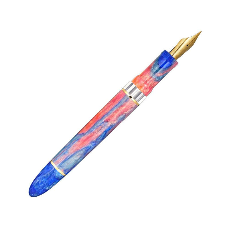 Nahvalur (Narwhal) Horizon Dusk Fountain Pen - Exposed Nib