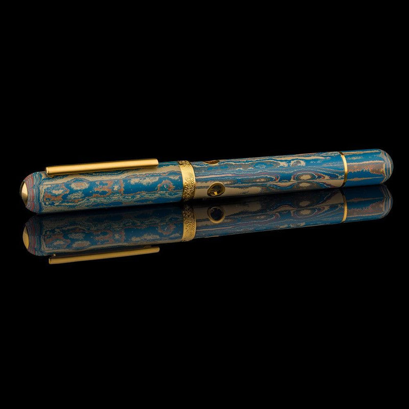 Nahvalur (Narwhal) Fountain Pen - Nautilus - Aqua Regia (Royal Water) - Endless Exclusive (2024)