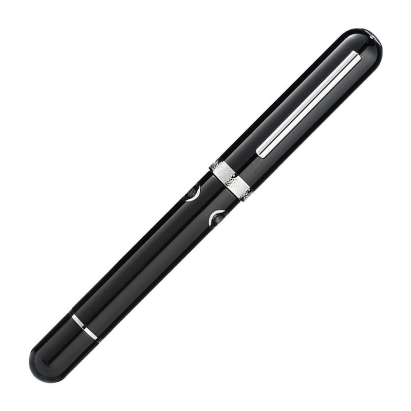 Nahvalur Nautilus Cephalopod Fountain Pen - Silver | EndlessPens