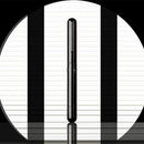 Nahvalur (Narwhal) Fountain Pen - Nautilus (Plongeur Shape) - Cephalopod Black