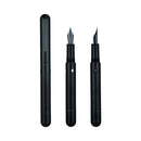 Nahvalur (Narwhal) Fountain Pen - Nautilus (Plongeur Shape) - Cephalopod Black