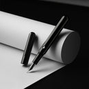 Nahvalur (Narwhal) Fountain Pen - Nautilus (Plongeur Shape) - Cephalopod Black