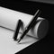Nahvalur (Narwhal) Fountain Pen - Nautilus (Plongeur Shape) - Cephalopod Black