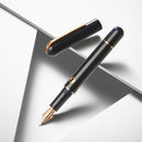 Nahvalur (Narwhal) Fountain Pen - Nautilus (Plongeur Shape) - Maylandia Blue