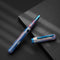 Nahvalur (Narwhal) Nautilus The Blue Ringed Fountain Pen - Cap and Nib