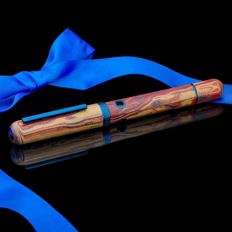 Nahvalur (Narwhal) Fountain Pen - Nautilus - The Blue Ringed - Limited Edition (2023)
