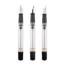 Nahvalur Original Plus Lovina Graphite Fountain Pen - Three Fountain Pens
