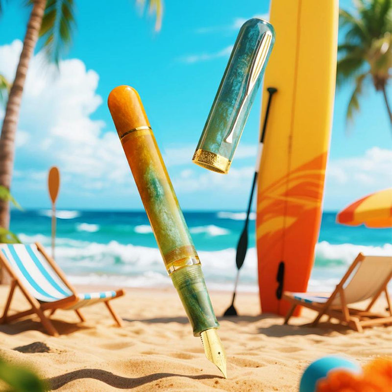 Nahvalur (Narwhal) Fountain Pen - Voyage - Hawaii
