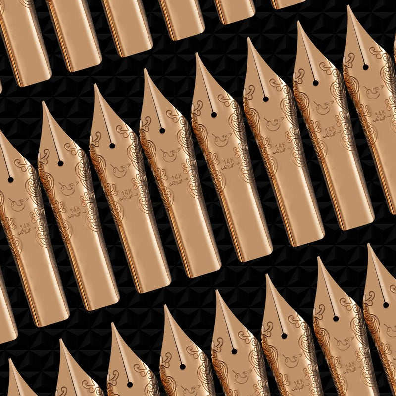 Nahvalur Nib Part - 14K Gold No. 6