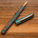Nahvalur × @artynijp Verdigris Muse Fountain Pen