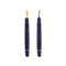 Omas Bologna Fountain Pen - Two Ametista Profondo (Deep Amethyst) Pens With Exposed Nib | EndlessPens