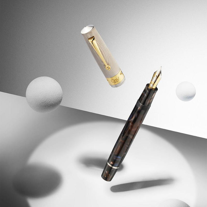 Omas Fountain Pen - Bologna Galassia Argento - Limited Edition (2025)