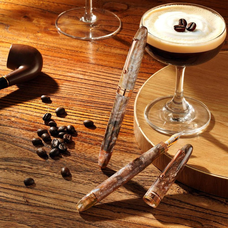 Omas Fountain Pen - Ogiva Cocktail - Espresso Martini - Limited Edition (2025)