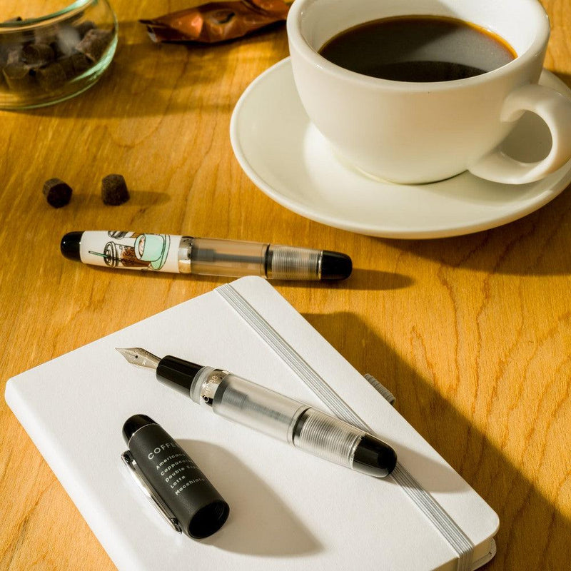 Opus 88 Fountain Pen - Mini Pocket Pen Coffeeholic - Special Edition - Endless Exclusive (2022)