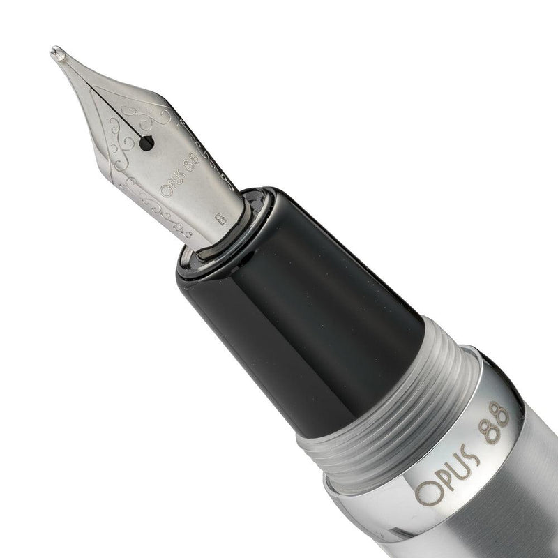 Opus 88 Mini Pocket Pen Grumpy Kitty Fountain Pen - Nib Material