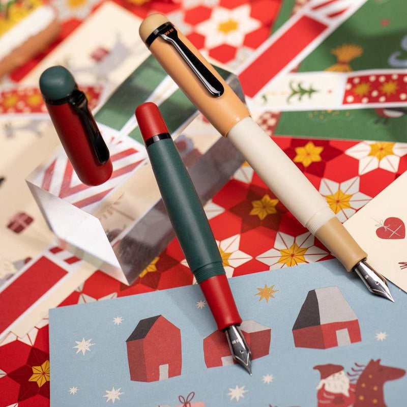 Opus 88 Omar Christmas Fountain Pen (2023) - Two Fountain Pens