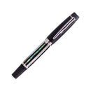 Opus 88 Sonata Striped Mother of Pearl Fountain Pen | EndlessPens (Capped)