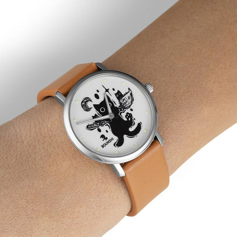 Opus 88 × BOUNSHI @valio_art Broom Cat Pen & Watch Bundle