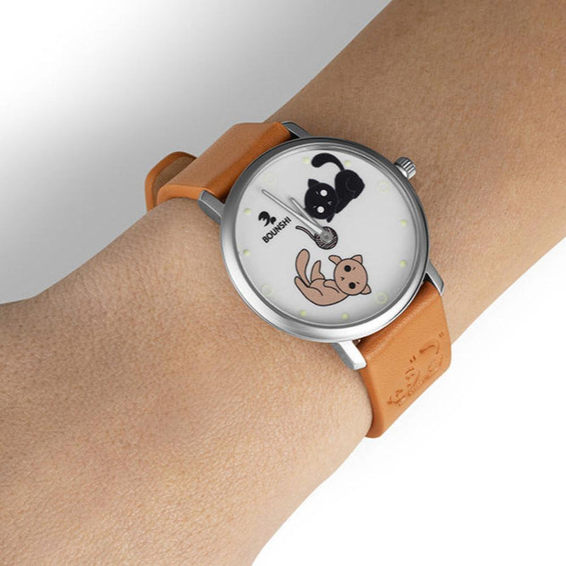 Opus 88 × BOUNSHI × @twenty_sides Grumpy Kitty Pen & Watch Bundle