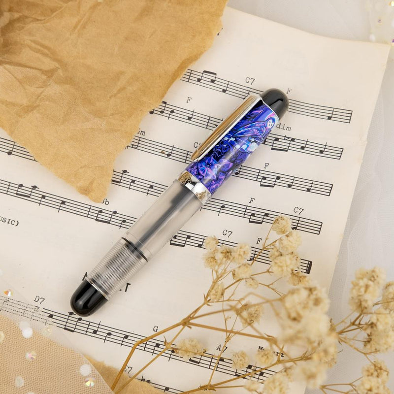 Opus 88 × @quillypig Moonlight Sonata Fountain Pen