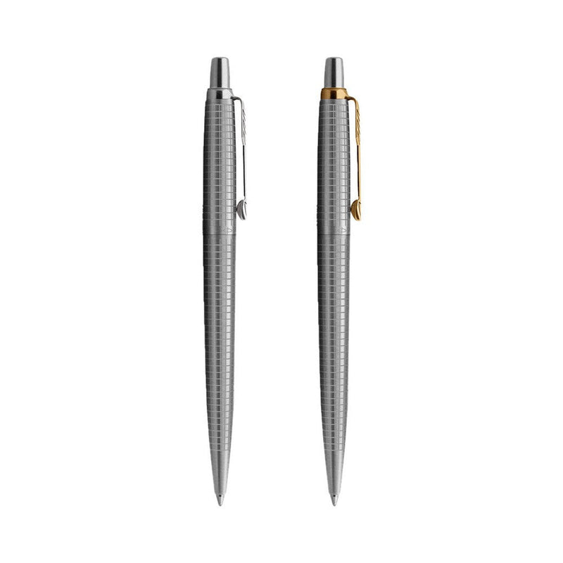 Parker Jotter 70th Anniversary Ballpoint Pen - Two Pens With Chrome and Gold Trim | EndlessPens