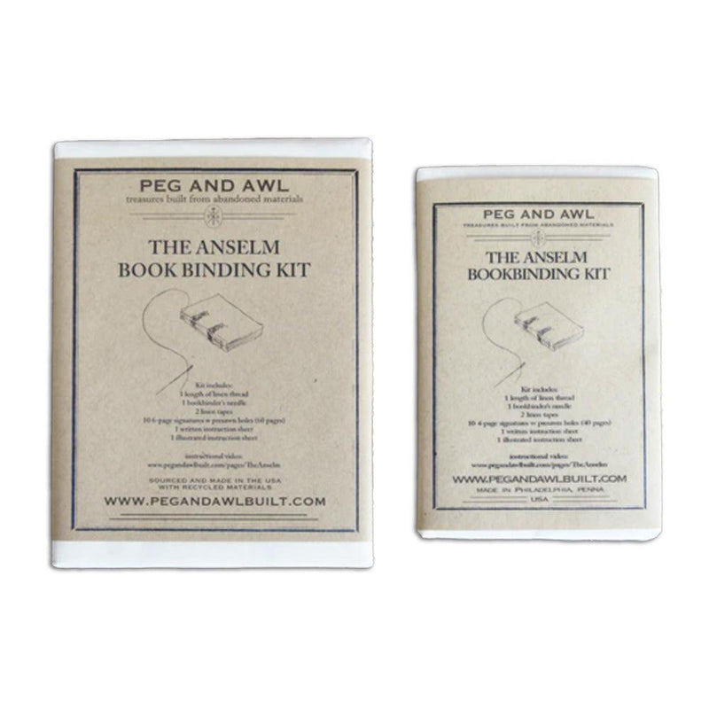4″ Anselm Bookbinding Kit – Peg and Awl