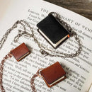Peg and Awl Book Necklace