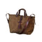 Peg and Awl Waxed Canvas Tote Bag - Truffle