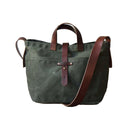 Peg and Awl Waxed Canvas Tote Bag - Slate