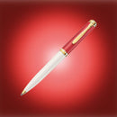 Pelikan Souverän K600 Red-White Ballpoint Pen - Exposed Tip