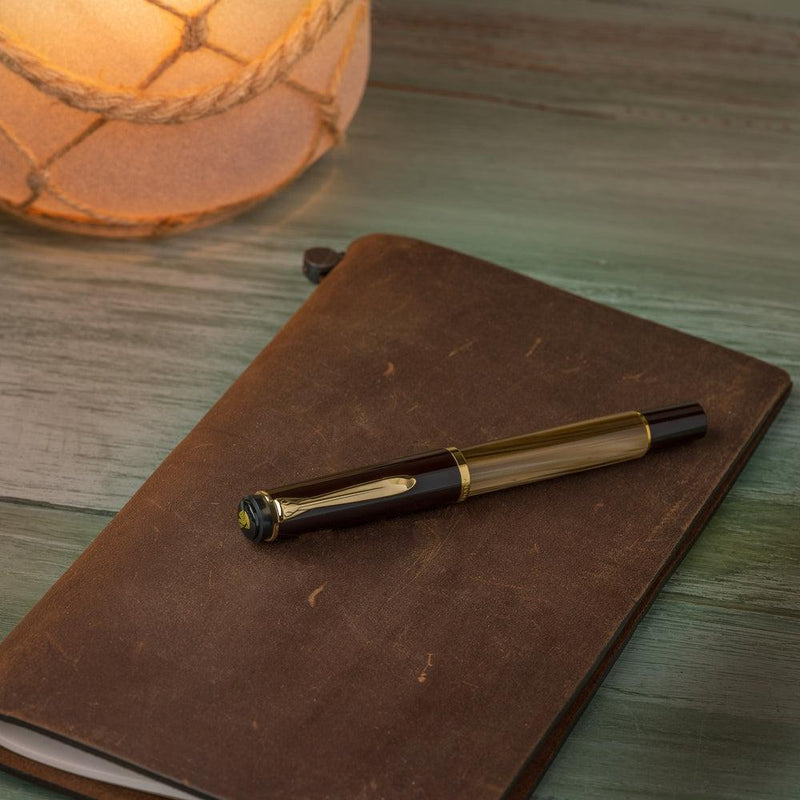 Pelikan Fountain Pen - M200 Classic Marbled-Brown