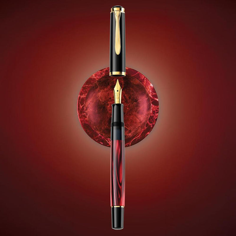 Pelikan Fountain Pen - M200 Classic Red-Marbled - Special Edition (2025)