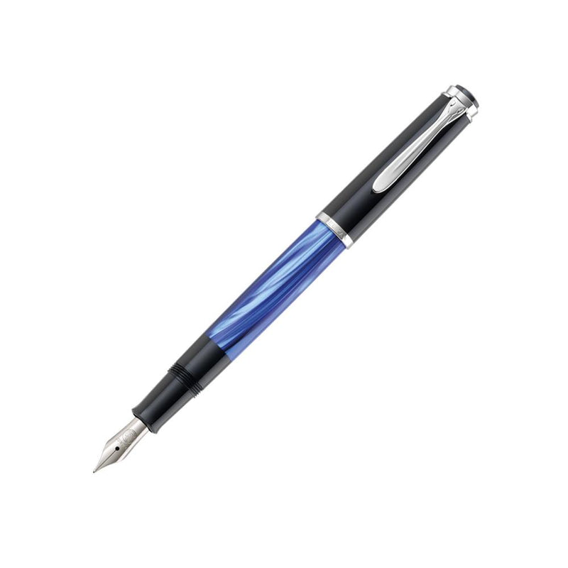 Pelikan Classic M205 Fountain Pen - Blue Marbled