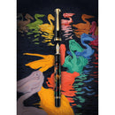 Pelikan Souverän M600 Art Collection Glauco Cambon Fountain Pen - Cap and Nib