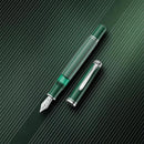 Pelikan Souverän M815 Metal Striped Green Fountain Pen - Special Edition (2026) | EndlessPens