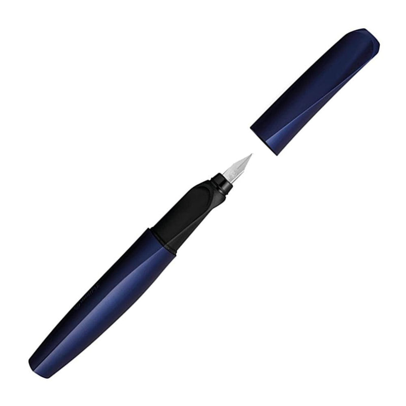 Pelikan Twist Fountain Pen - Night Breeze (cap and nib)