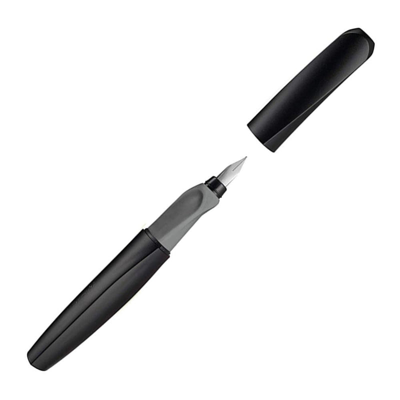 Pelikan Twist Fountain Pen - Black (cap and nib)