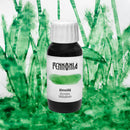 Pennonia Almazöld Apple Green Ink Bottle (60ml) - A Bottle Of Ink With A White Cap | EndlessPens