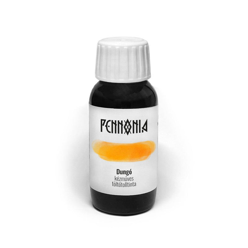 Pennonia Dungó Wasp Ink Bottle (60ml) - A Bottle Of Ink On White Background | EndlessPens