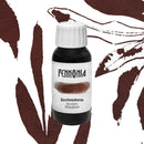 Pennonia Gesztenyebarna Chestnut Brown Ink Bottle (60ml) - A Bottle Of Ink With A White Cap | EndlessPens