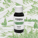 Pennonia Kárpátzöld Fluorescent Carpathian Green Ink Bottle (60ml) - A Bottle Of Ink With A White Cap | EndlessPens